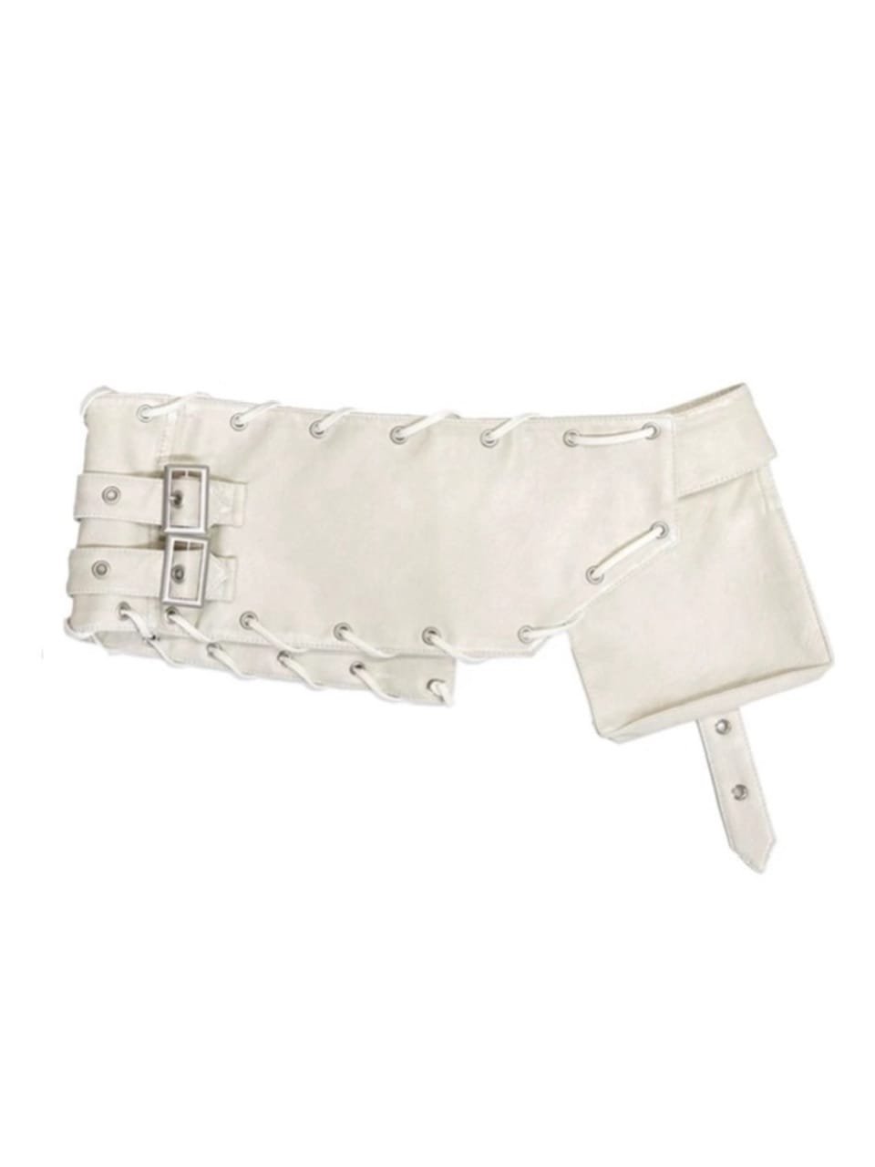 【Cest Nous】Leather Corset Belt / 【セヌー】コルセットベルト