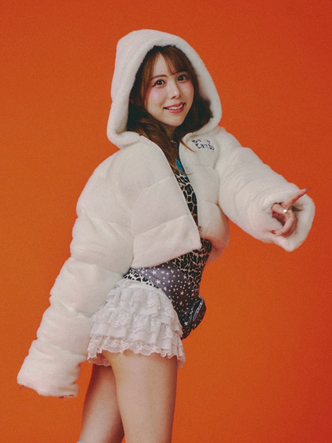 【GALFY】ギャルもこふわブルゾン