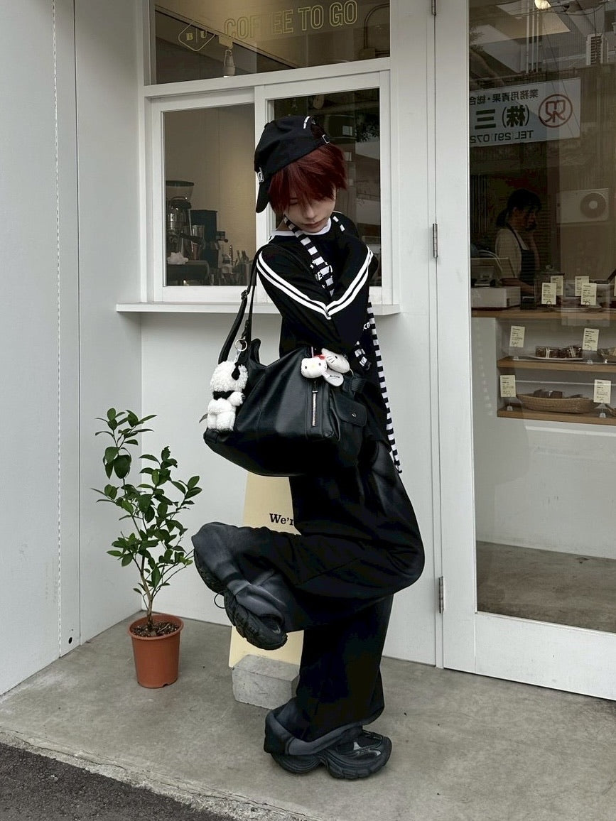 受注制【LUV CODE】spray sweat pants (3color)