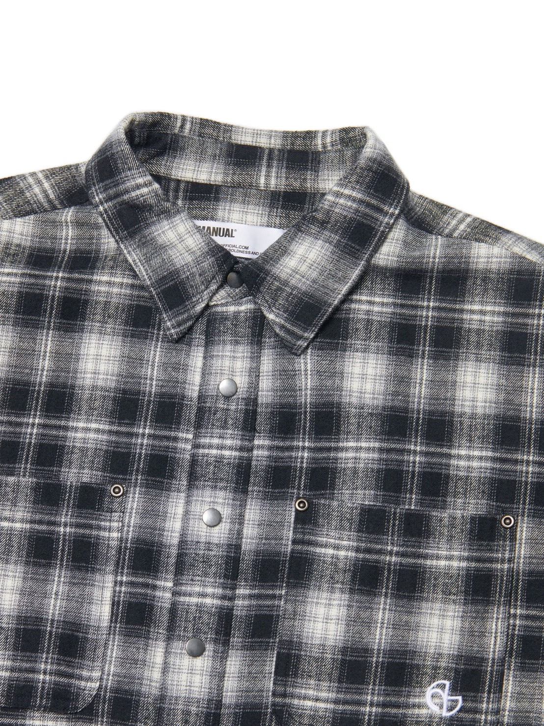 【NOMANUAL】FLANNEL CHECK SHIRT JACKET