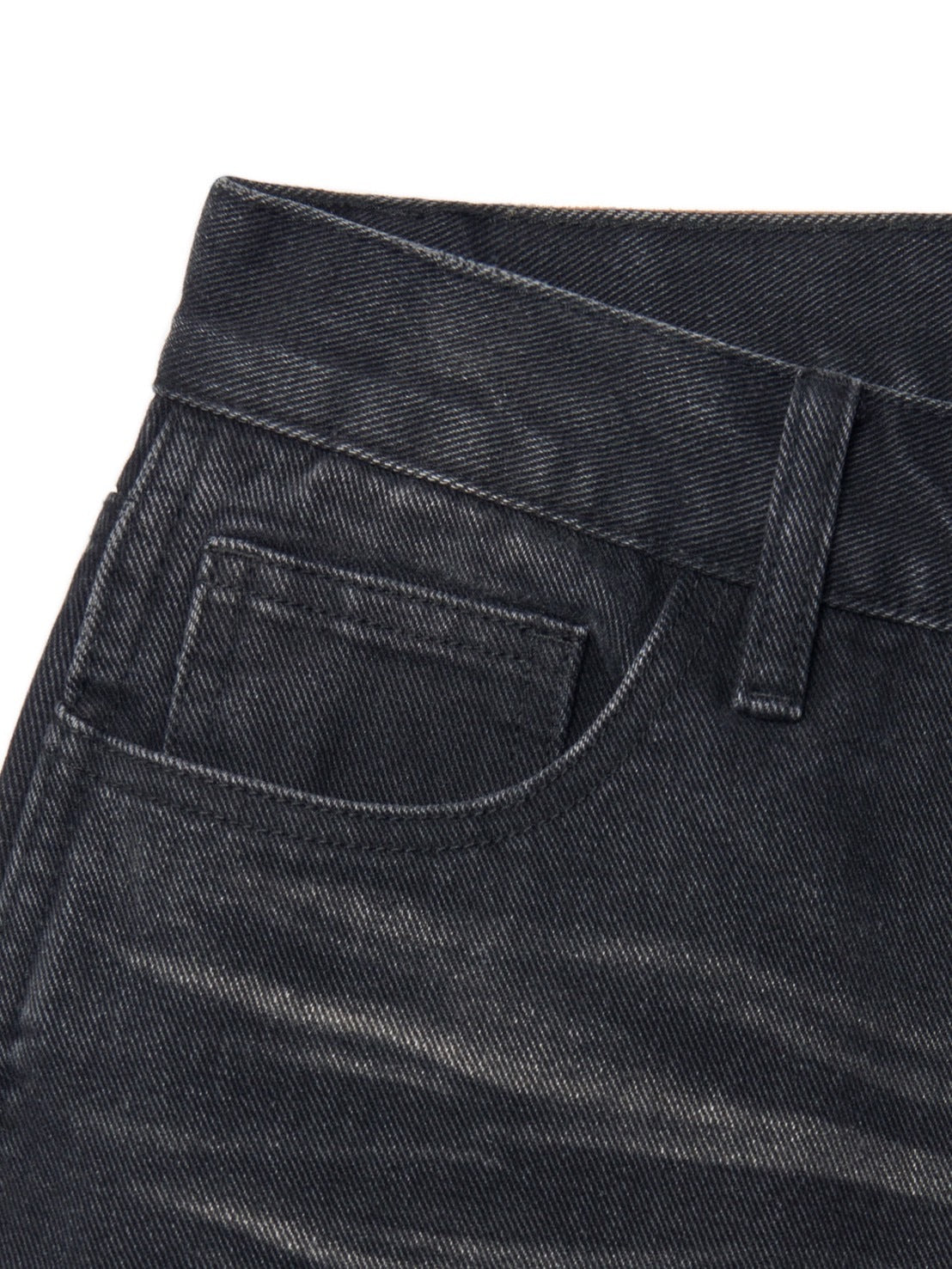 【NOMANUAL】DESTROYED LAYER DENIM PANTS