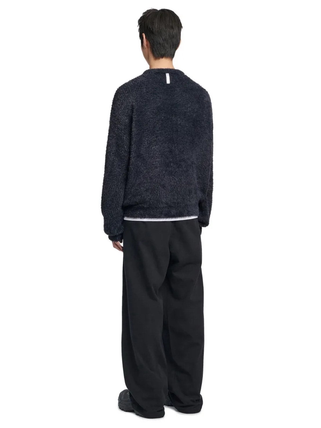 【NOMANUAL】FUZZ HAIRY KNIT