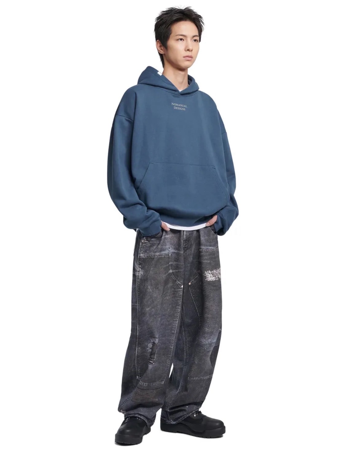 【NOMANUAL】ROBOTIC HAND NM HOODIE