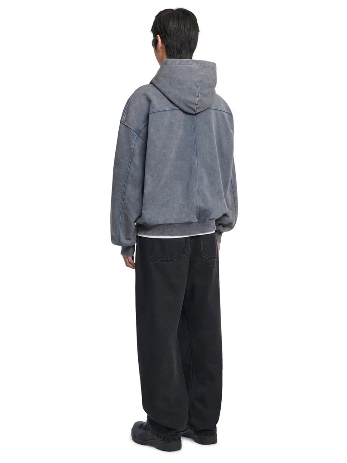 【NOMANUAL】LAYERED ARCH GRAPHIC HOODIE
