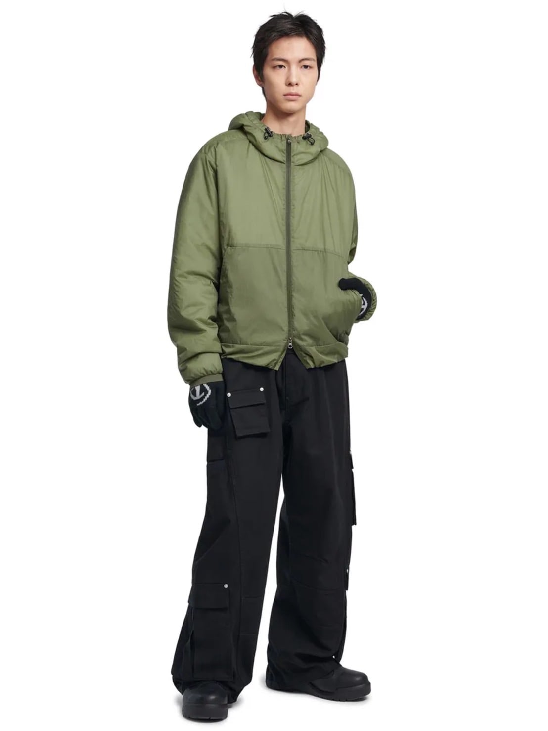 【NOMANUAL】MISTY LIGHT HOODED JACKET