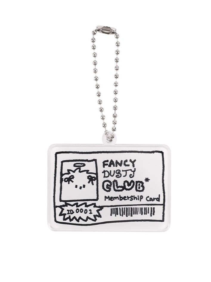 【FANCY X DUSTY】DUSTY CLUB MEMBERSHIP ACRYLIC KEYRING / 【ファンシー X ダスティ】ダスティークラブメンバーシップアクリルキーリング