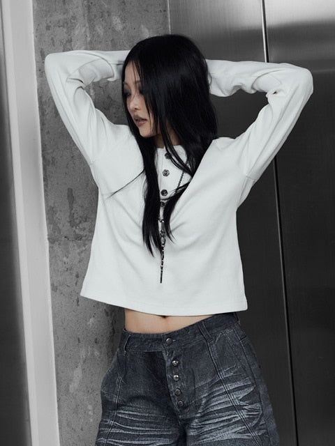 【Rosen Kreuz】TIGHT RIB LONG SLEEVE