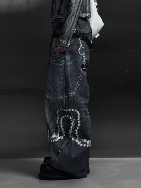 【Rosen Kreuz】3D RELIC ARCHIVE TROUSERS