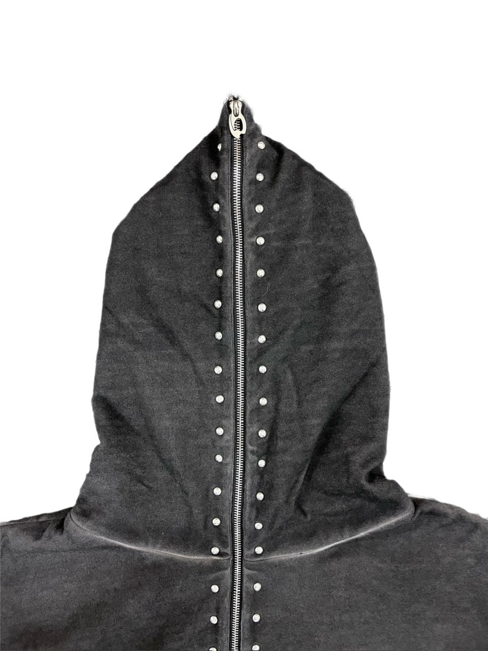 【DIG YOUR OWN GRAVE】FULLZIP STUDDED HOODIE /【ディグユアオウングレイブ】スタッズフルジップアップパーカー