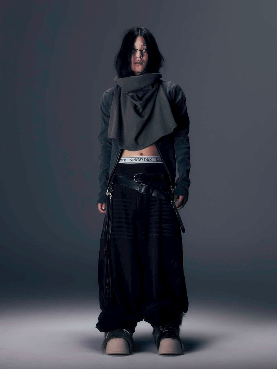 【DIG YOUR OWN GRAVE】TRIBALDENIM PANTS /【ディグユアオウングレイブ】 トライバルデニムパンツ