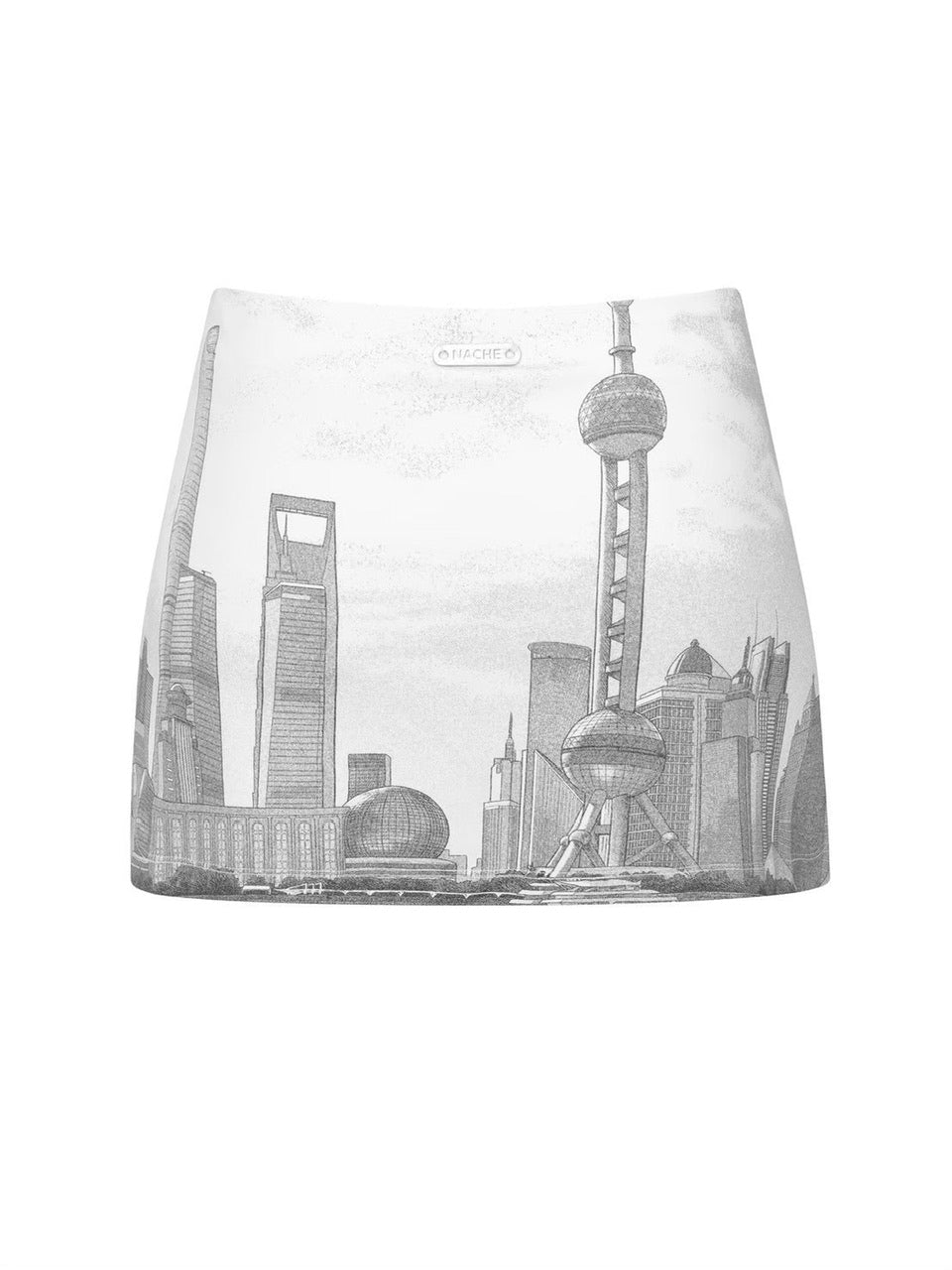 【NACHE】DRAWING SKIRT PANTS