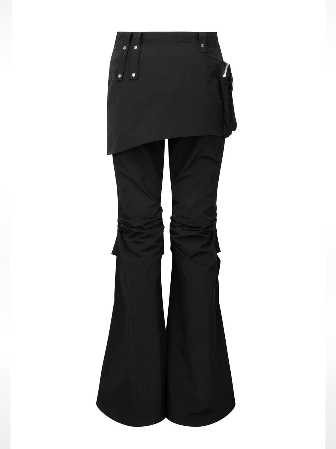 【NACHE】BOOTS CUT SKIRT PANTS (UNISEX)