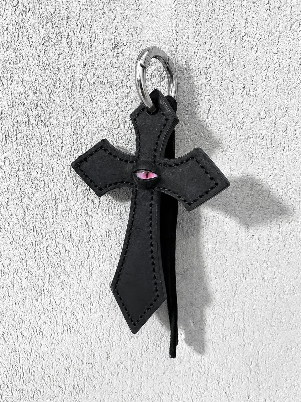 【UNIZ】Eye See You Chain / 【ユニズ】クロスアイズフリンジウォレットチェ−ン