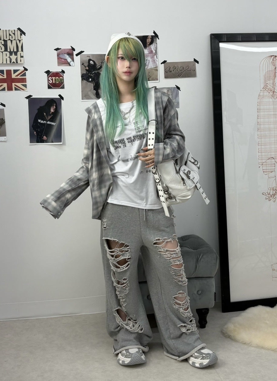 受注制【nmtc +】loose fit one shoulder long sleeve / 【エヌエムティーシープラス】ルーズフィットワンショルダー長袖Tシャツ (2color)