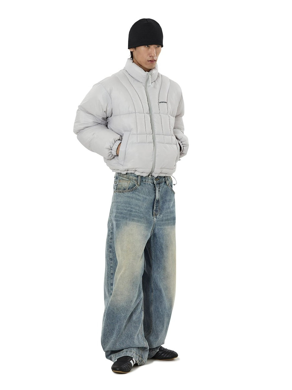 【OY】VERTICAL PANEL PUFFER JACKET
