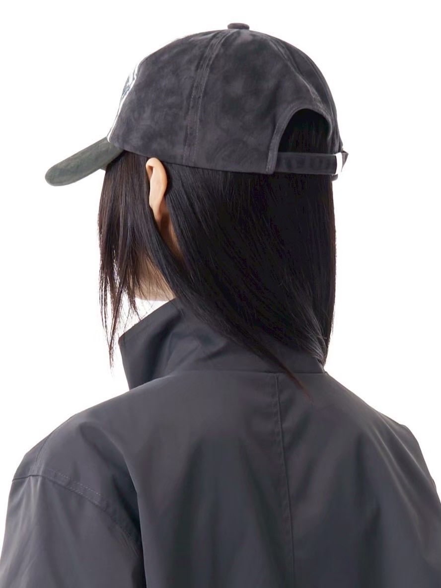 【AAKAM】Contrast Washed Cotton Ball Cap