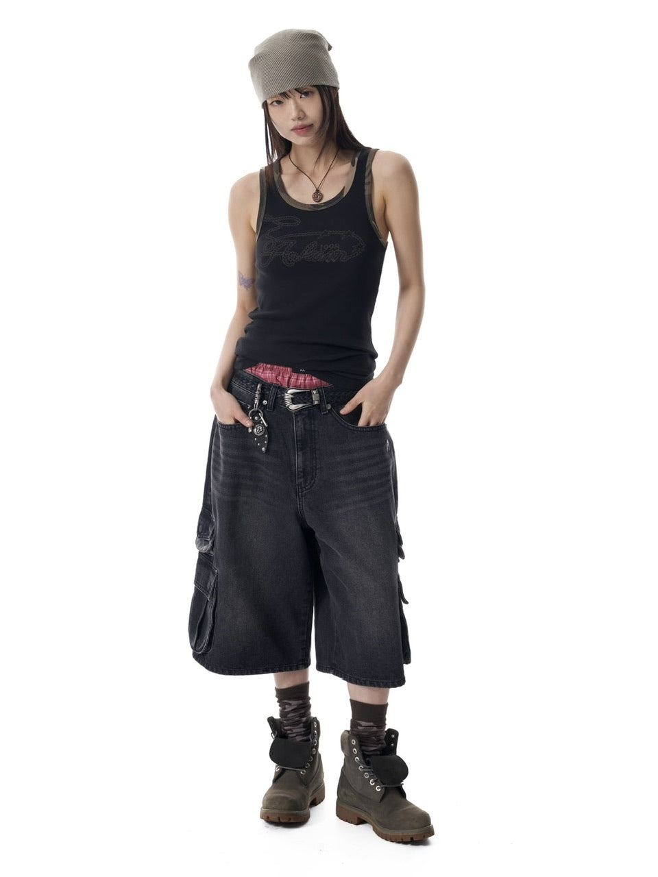 【AAKAM】Camouflage Pattern Socks