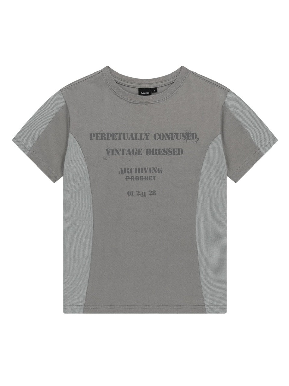 【AAKAM】Meshed Force Half Top