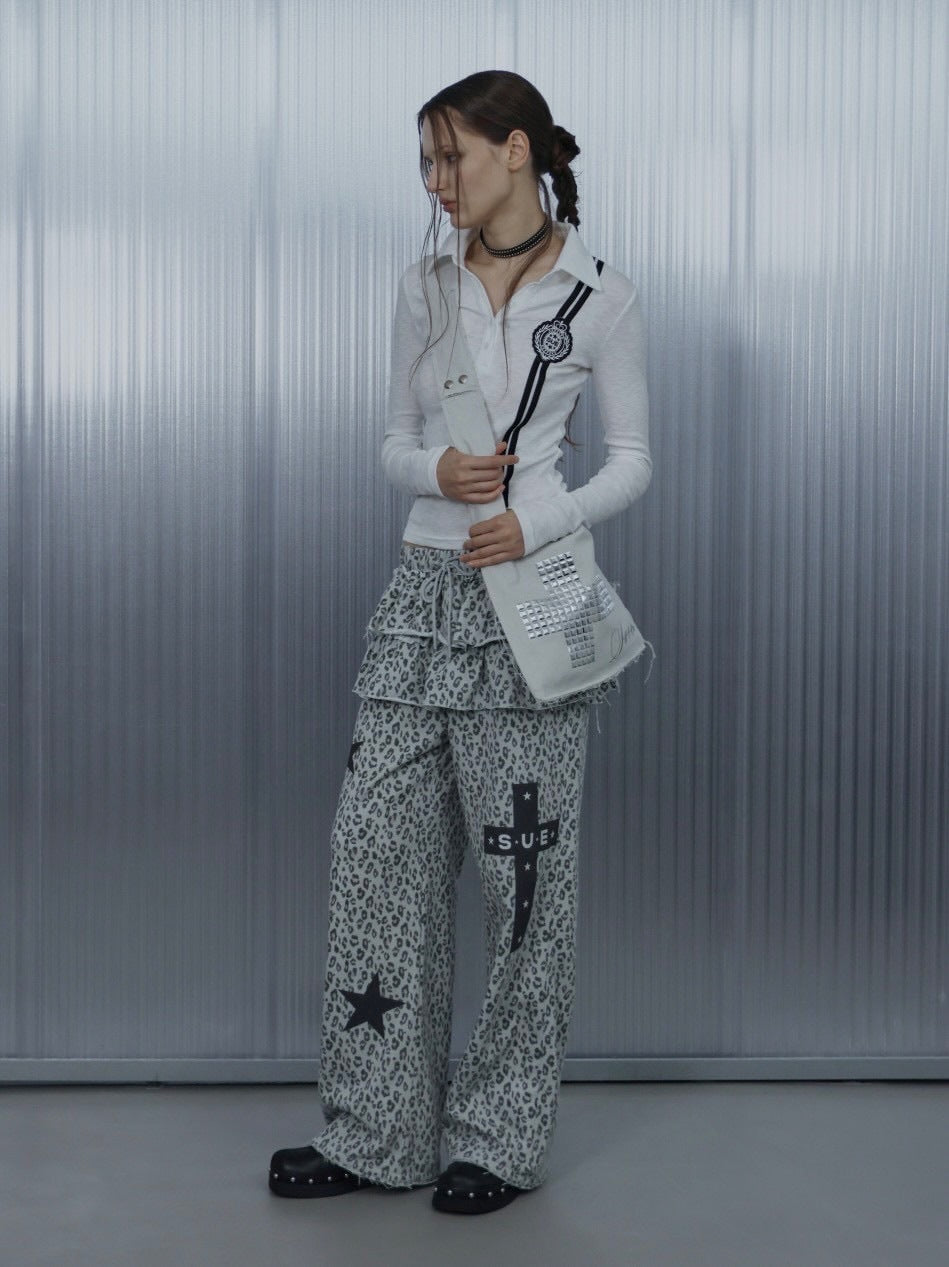 【SETUP‐EXE】TWO-WAY RAW CROSSBAG / 【セットアップエグゼ】ツーウェイロークロスバッグ