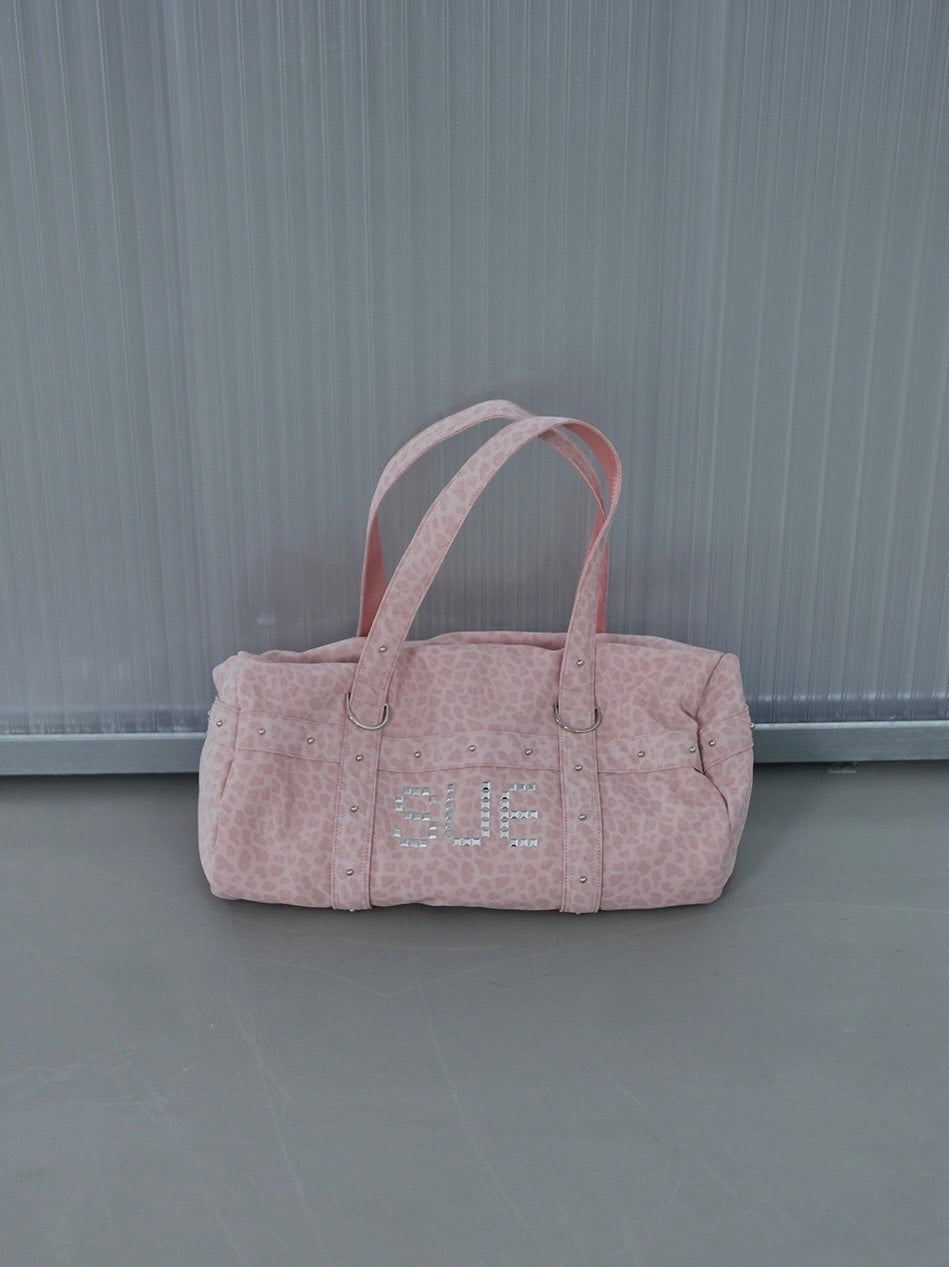 【SETUP‐EXE】LEO STUDDED DUFFEL BAG / 【セットアップエグゼ】レオスタッヅダッフルバッグ