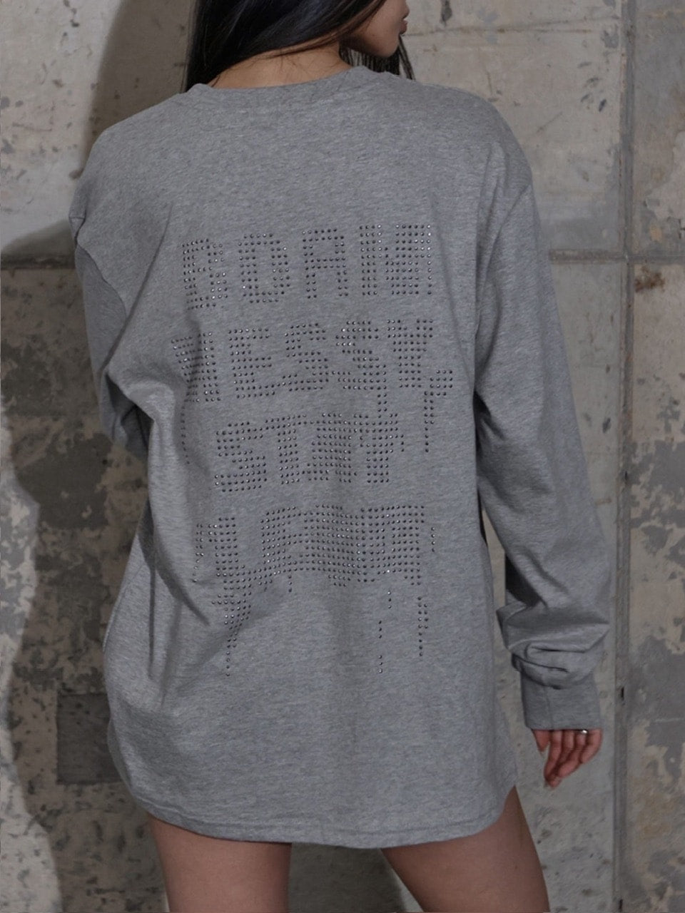 【FANCY CLUB】FF LETTERING LONG SLEEVE / 【ファンシークラブ】ＦＦレタリング長袖Ｔシャツ