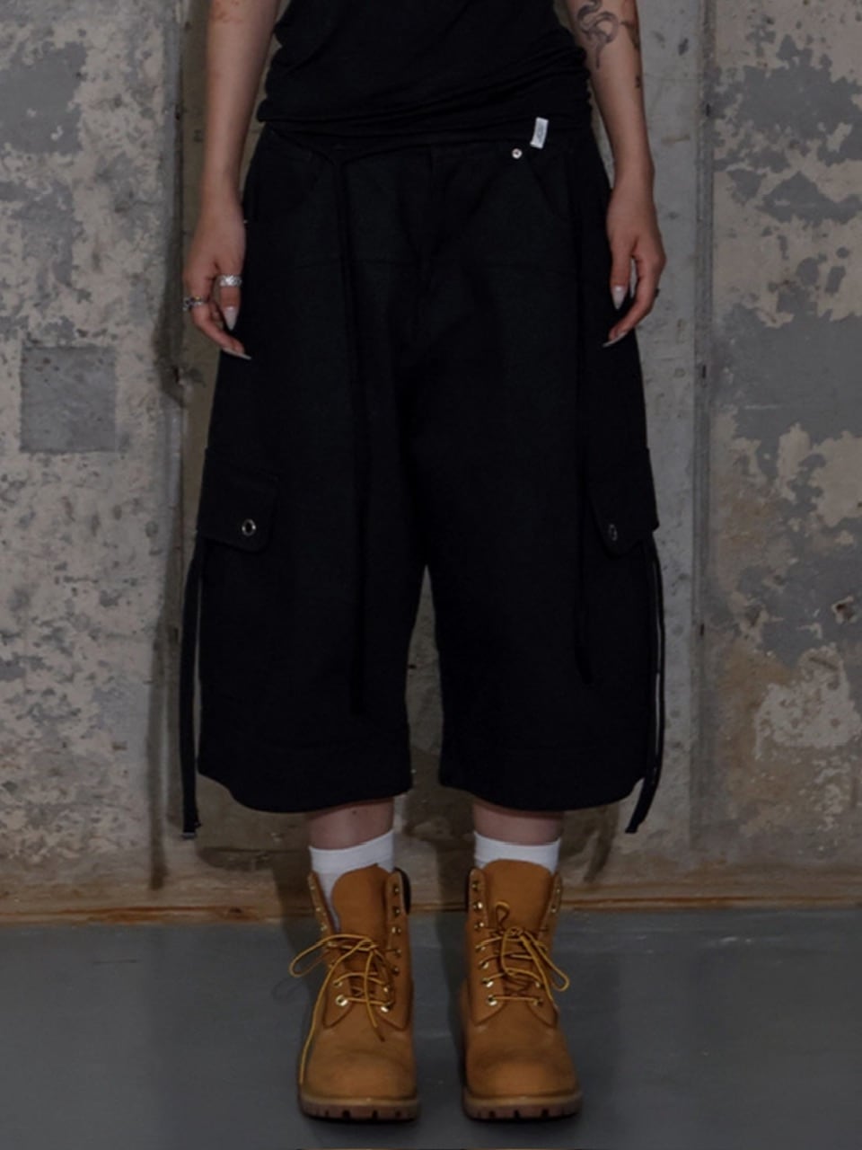 【FANCY CLUB】CROSS POCKET BERMUDA PANTS / 【ファンシークラブ】クロスポケットバミューダパンツ