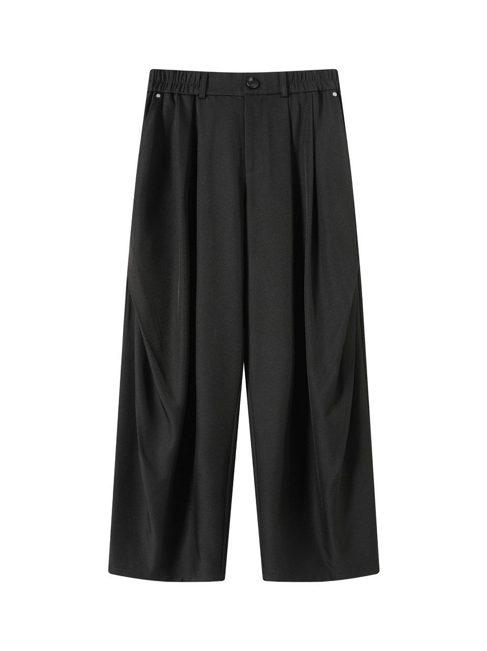 【TGNS】Pleated Drape Trousers / 【ツーガンズ】プリーツドレープシンプルスラックス