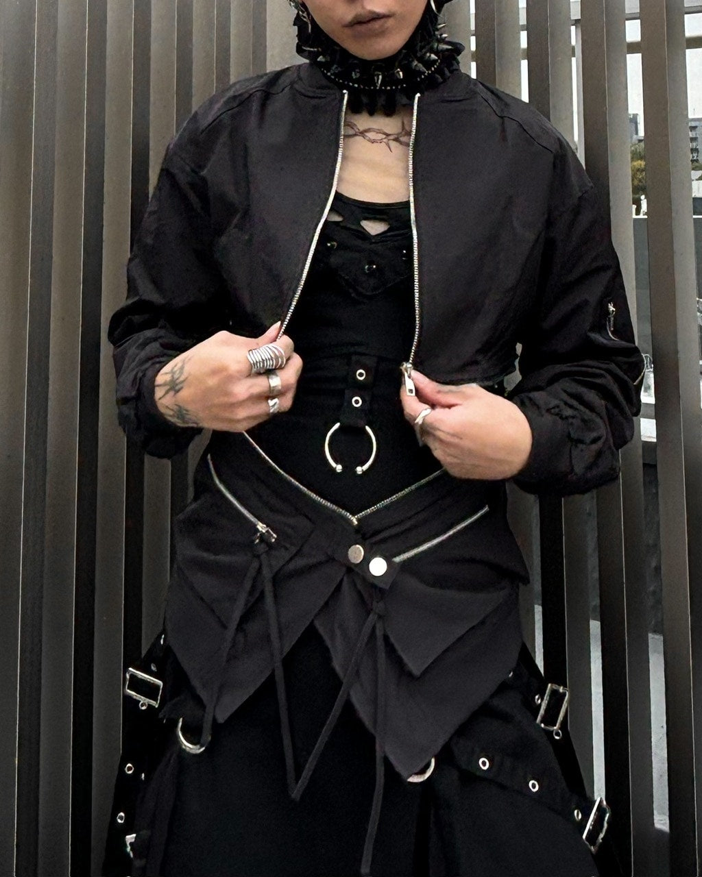 【Never mind the XU】2way light jacket / 【ネバーマインドザエックスユー】ツーウェイライトジャケット