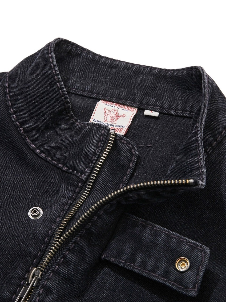 【NOMANUAL】NO RELIGION DENIM RIDER JACKET