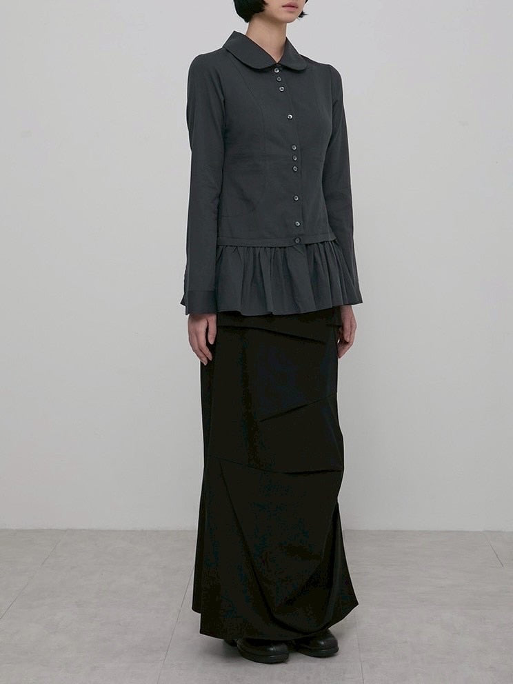 【FLAREUP】Dani Frill Shirts / 【フレアアップ】ダニフリルシャツ