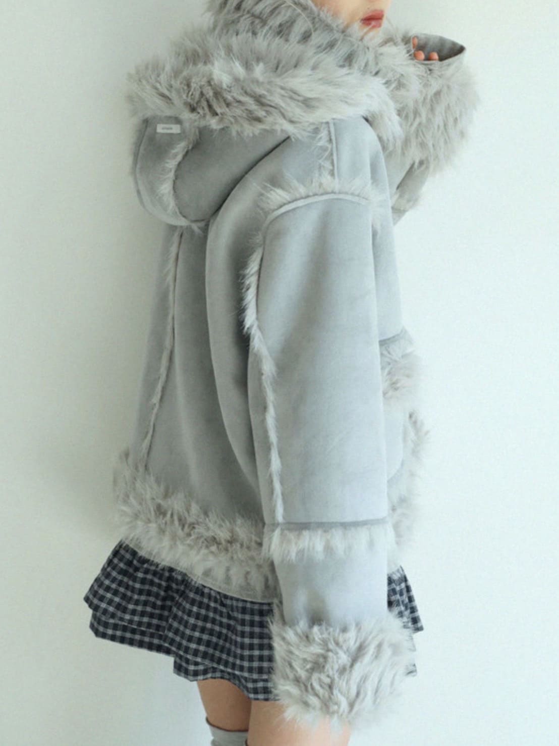 12/21 20:00 再販【Uglyshadow】REVERSIBLE SHEARLING JACKET