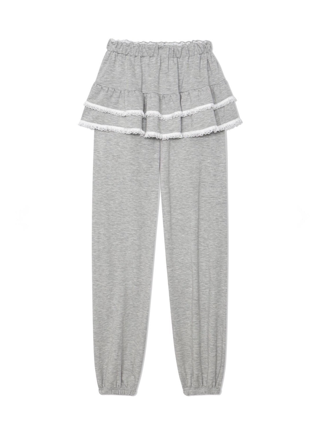 12/21 20:00 再販【Uglyshadow】LACE CANCAN PANTS