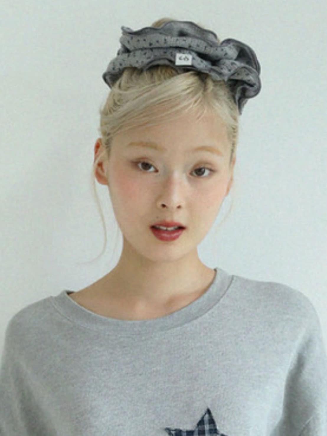 12/21 20:00 再販【Uglyshadow】FLOWER WAFFLE SCRUNCHIE