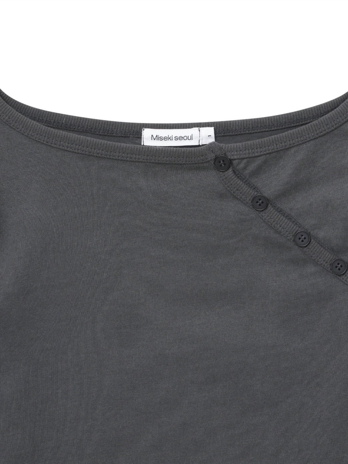 【Miseki seoul】Slash button long sleeves