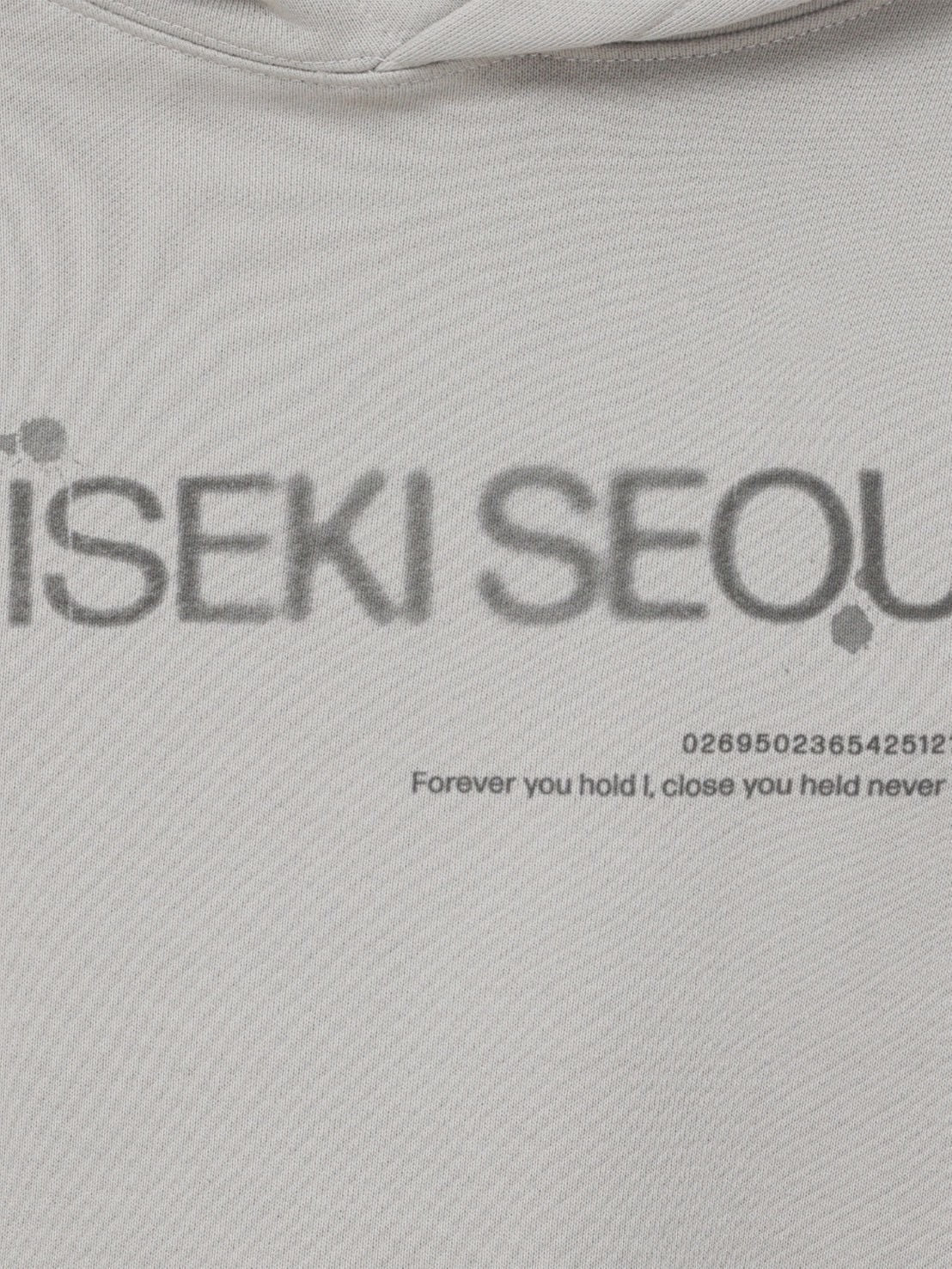 【Miseki seoul】Logo sweat hoodie