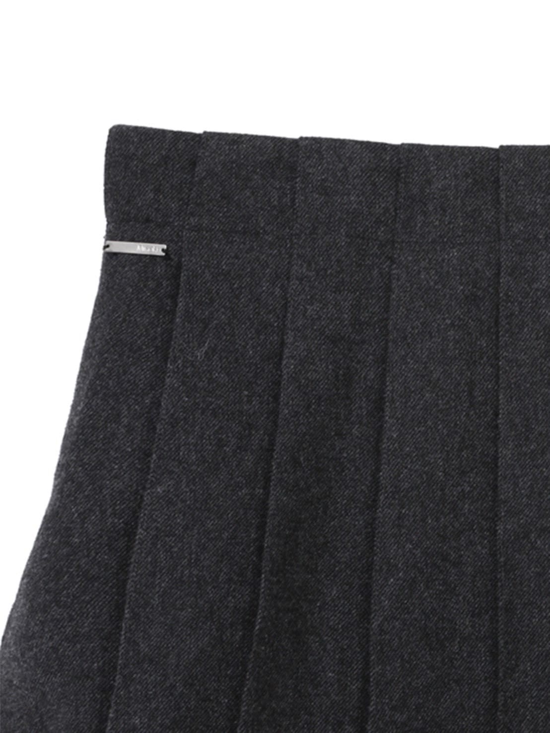 【Miseki seoul】Wabi origami pleats midi skirt