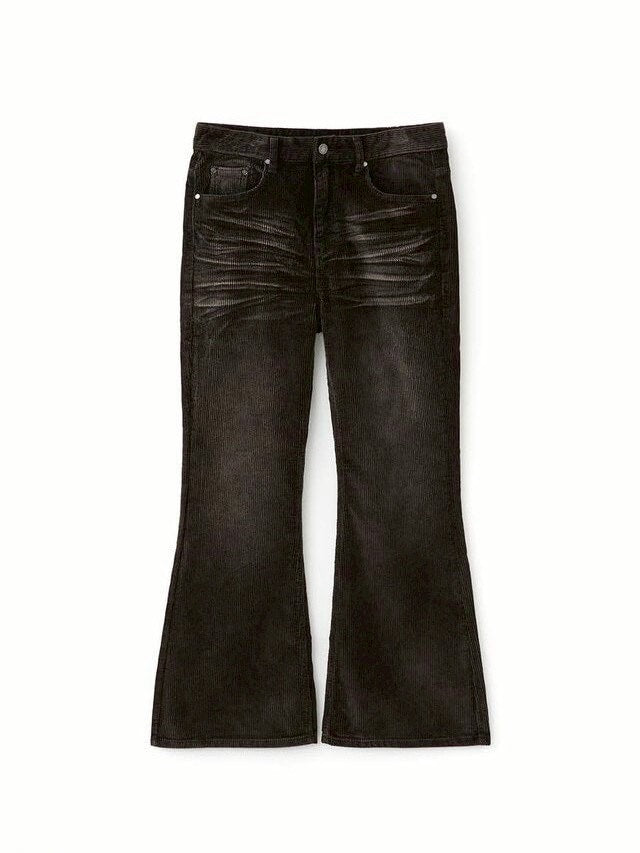 【DNSR】Embo Washed Corduroy Flare Pants