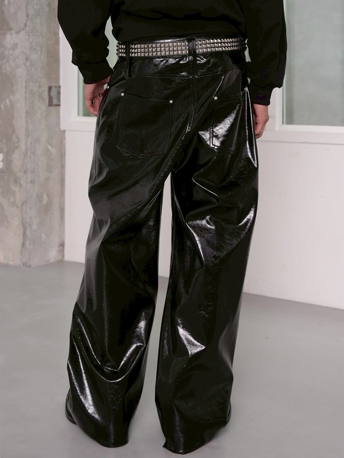 【ESC STUDIO】Patent leather pants