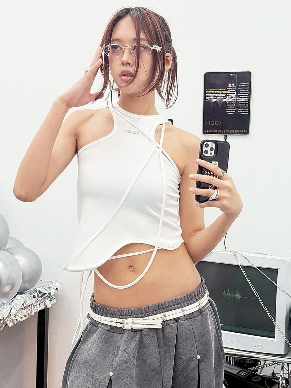 【HOLY NUMBER 7】WAVE STRAP SLEEVELESS