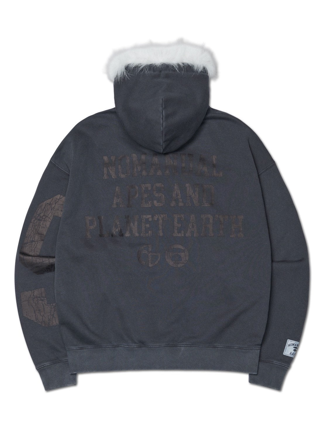 【AAPE X NOMANUAL】AAPE X NOMANUAL HOODIE ZIP-UP 1