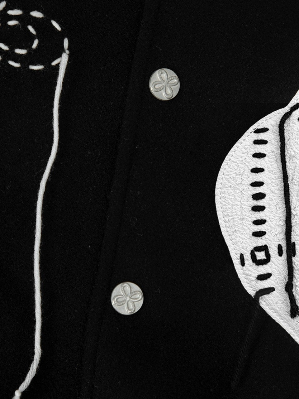 【SURGERY】surgery sutured destroyed varsity jacket / 【サージェリー】 サージェリースーチャード デストロイド バーシティ ジャケット