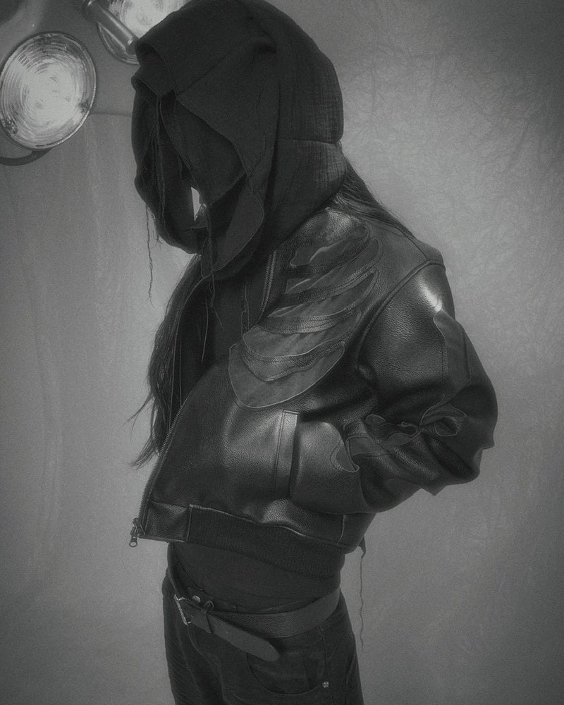 【SURGERY】surgery bone cutting varsity jacket / 【サージェリー】サージェリーボーンカッティングバーシティジャケット