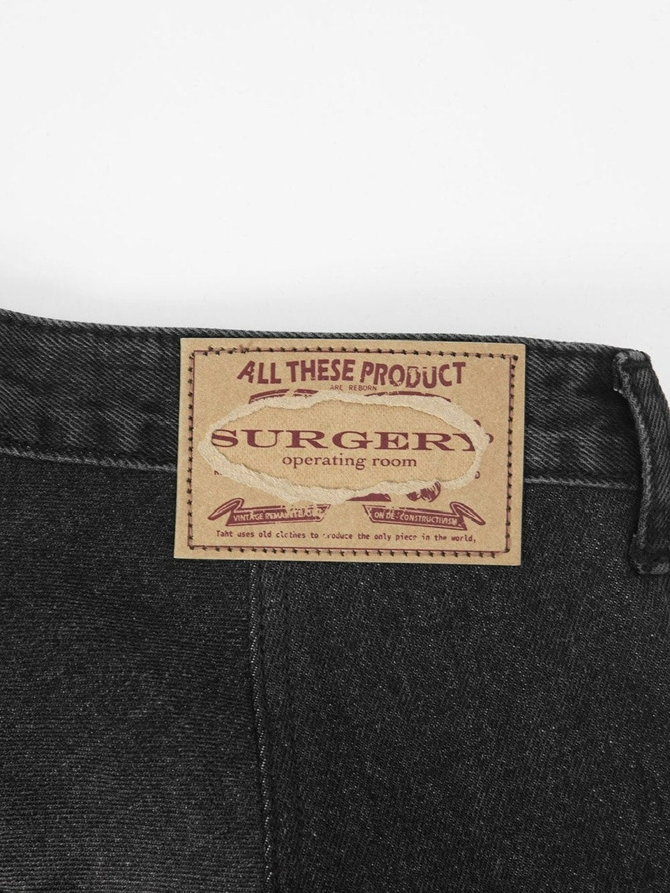 【SURGERY】surgery rebuild denim boot-cut pants / 【サージェリー】サージェリー リビルド デニム ブーツカット パンツ