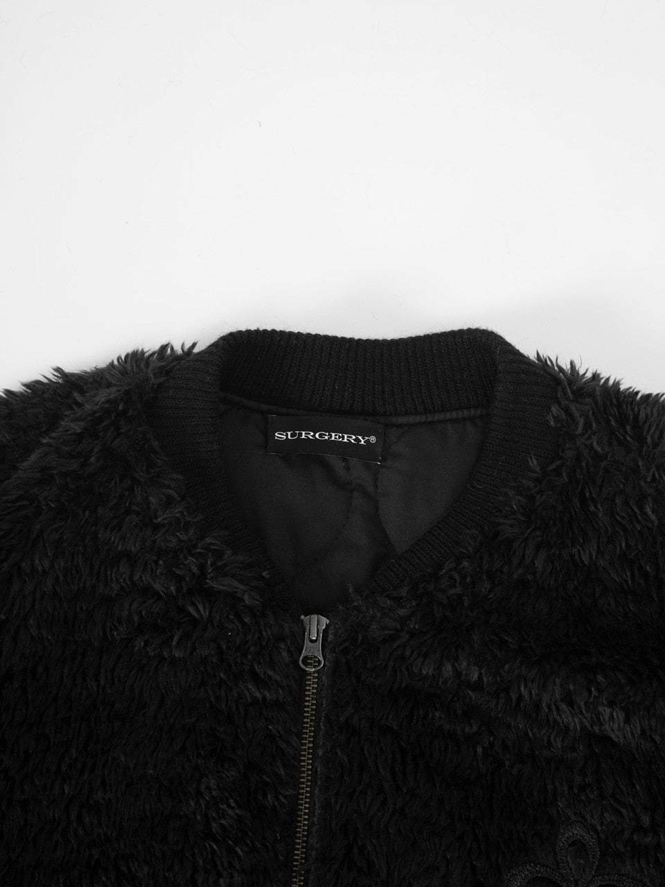 【SURGERY】surgery leather patch fur ma-1