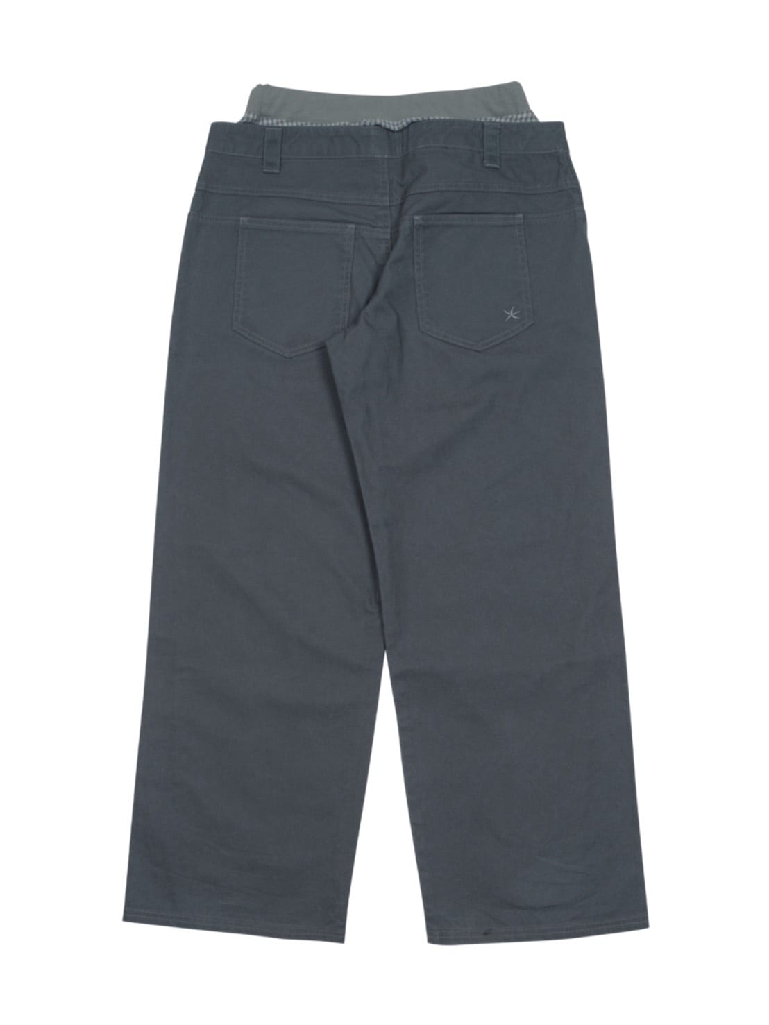 【THECOLDESTMOMENT】TCM trunk layered pants