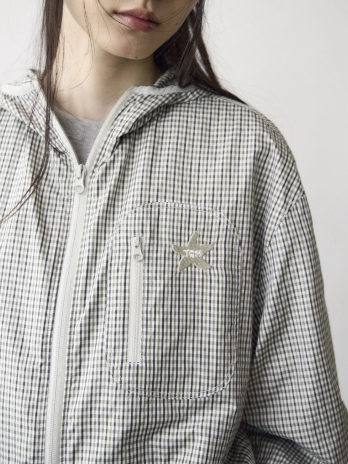 【THECOLDESTMOMENT】TCM starfish mini check windstopper