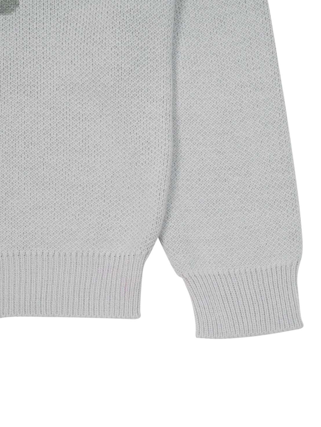 【THECOLDESTMOMENT】TCM typing logo knit