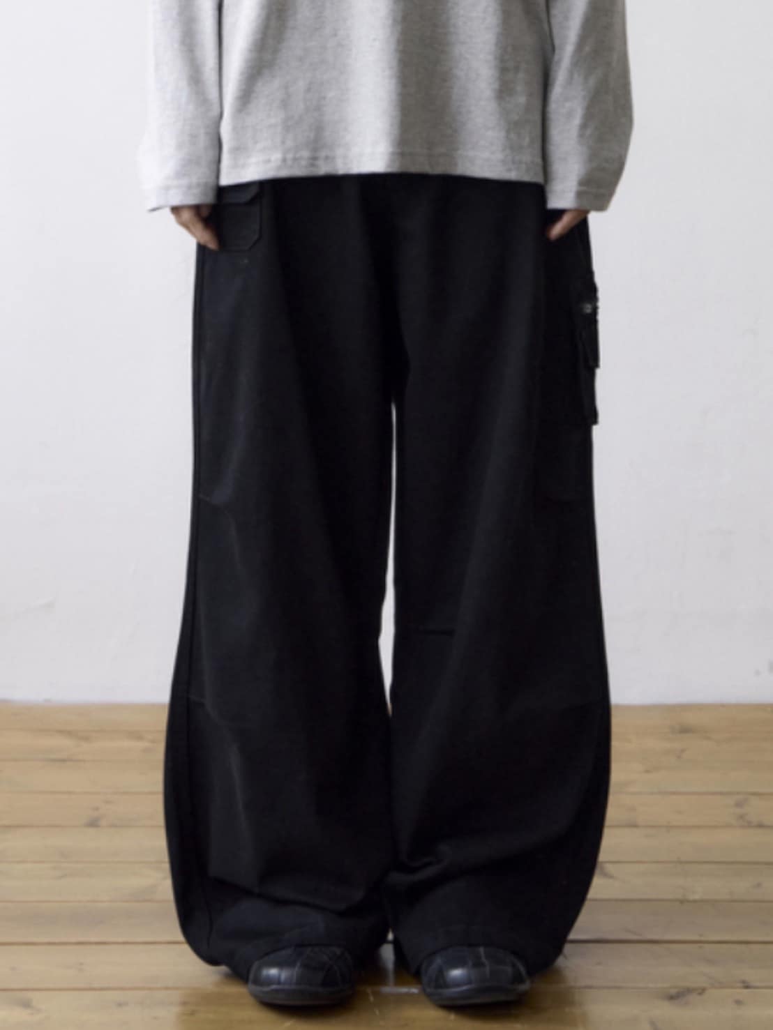 【THECOLDESTMOMENT】TCM double pocket pants