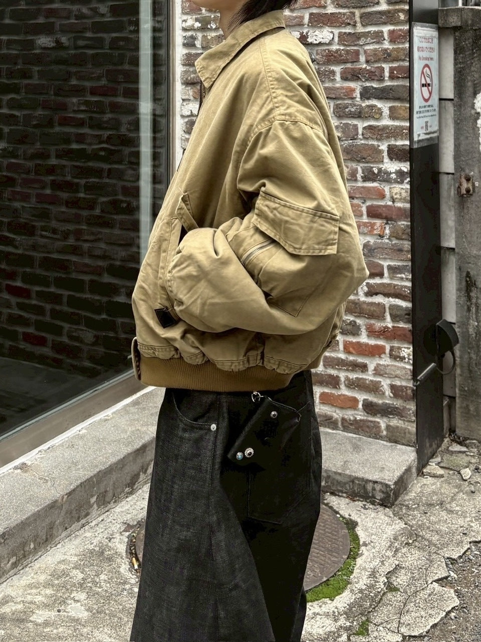 【youll】vintage wash MA-1 (2color)