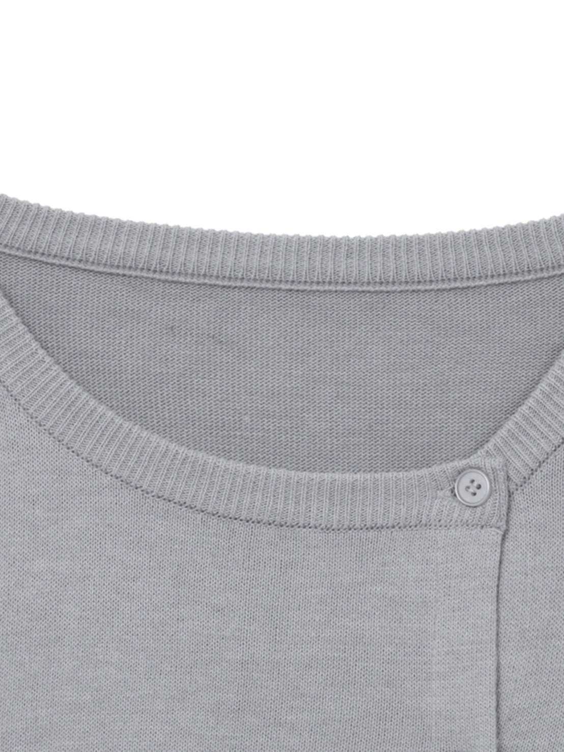 【Miseki seoul】Unbalanced knit cardigan